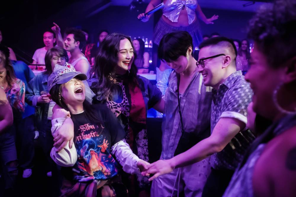 Luka Cyprian/Bleecker Street
From left: Kelly Marie Tran, Lily Gladstone, Han Gi-chan and Bowen Yang