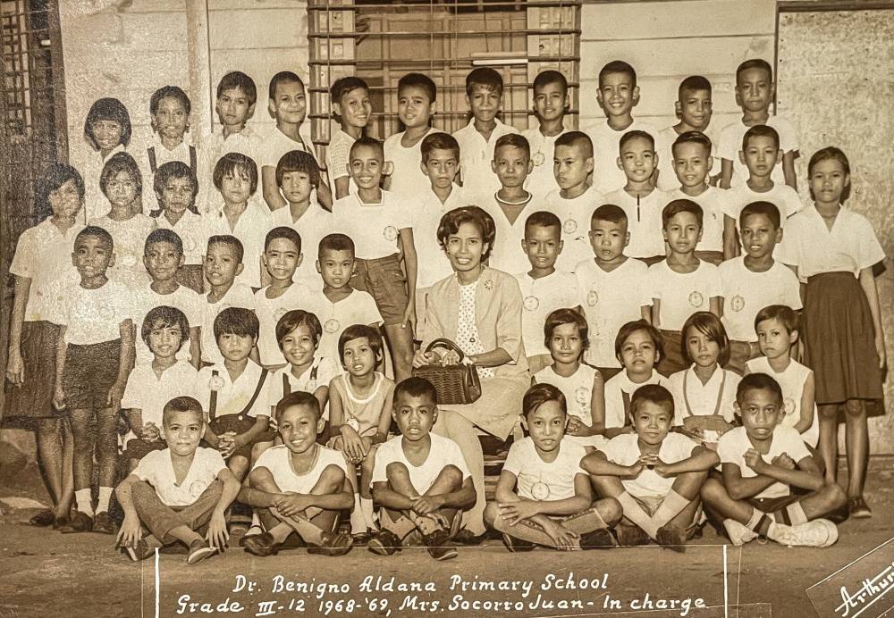 Supplied
‘Mrs. Juan’ with her Grade 3 class from Aldana Primary School in the Philippines before moving to Winnipeg in 1974.