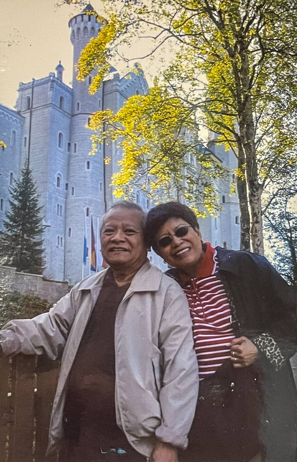 Supplied
Juan (right) and husband Neme enjoy a memorable tour through Europe.