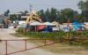 MIKE DEAL / FREE PRESS FILES
                                Construction continued around protesters who were camped out on the Parker lands development site in summer 2017.