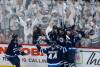 JOHN WOODS / THE CANADIAN PRESS
                                Winnipeg Jets’ Alex Iafallo (9), Mark Scheifele (55), Josh Morrissey (44), Kyle Connor (81) and Neal Pionk (4) celebrate Connor’s game-winning goal against the St. Louis Blues during third period NHL playoff action in Winnipeg on Saturday.