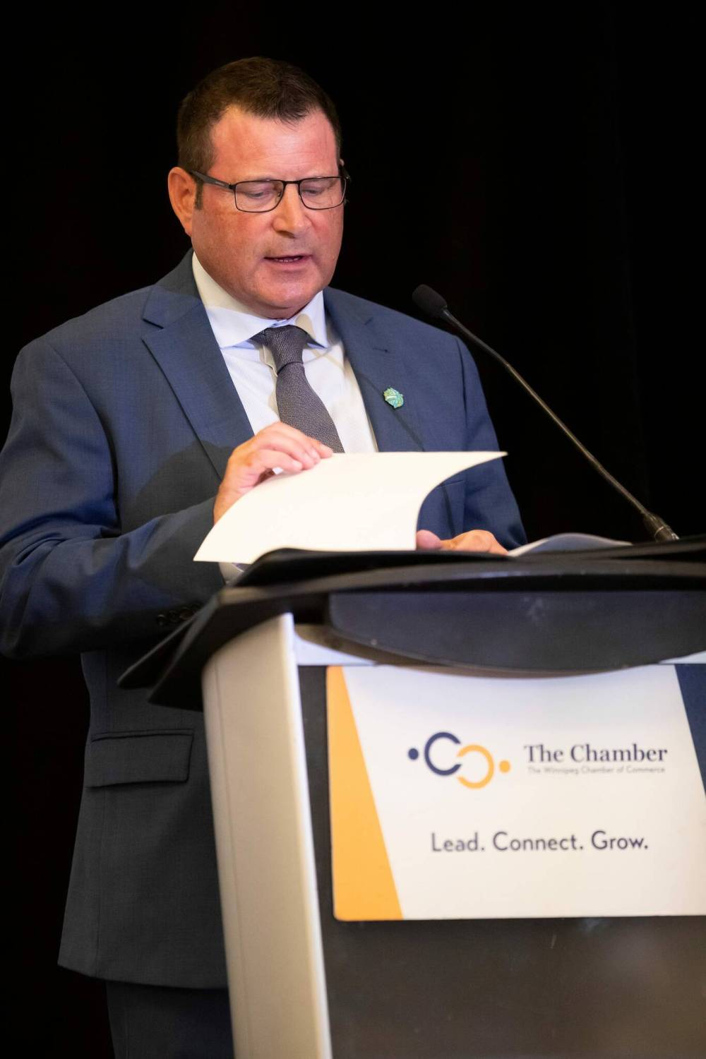 BROOK JONES / FREE PRESS
Winnipeg Police Service Chief Gene Bowers