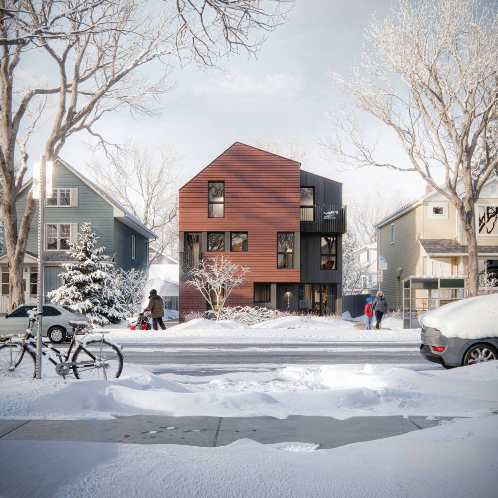 Submitted photo/Canadian Mortgage and Housing Corporation
One of the Manitoba designs in the federal Housing Design Catalogue.
