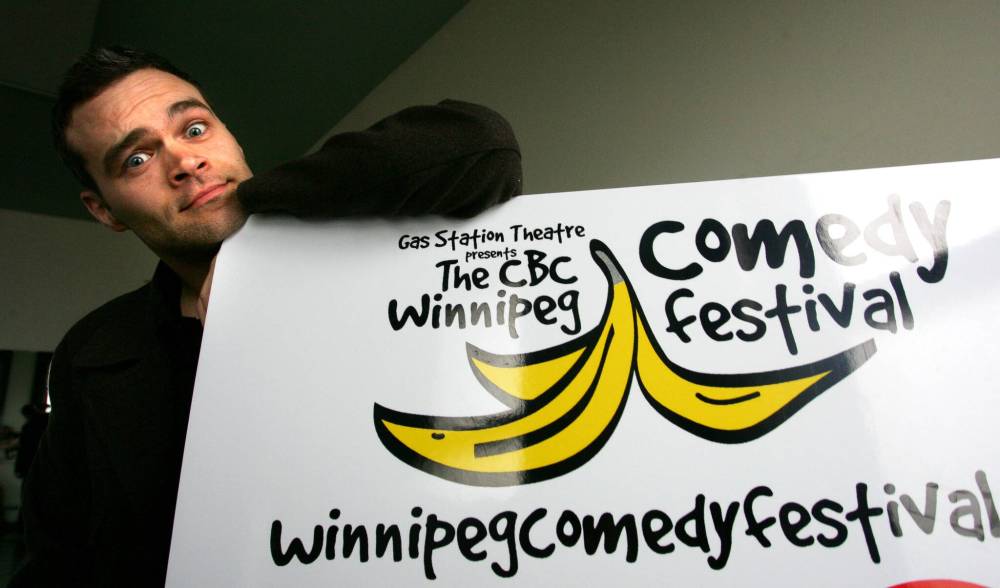 MIKE DEAL / FREE PRESS FILES
Comedian Dean Jenkinson in 2006.