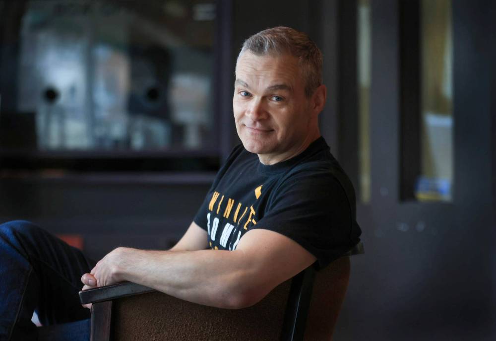RUTH BONNEVILLE / FREE PRESS
It’s been 35 years since Dean Jenkinson entered an open-mic competition at a local comedy club.