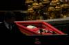 GREGORIO BORGIA / THE ASSOCIATED PRESS
                                The body of Pope Francis inside St. Peter’s Basilica at the Vatican Wednesday where he will lie in state for three days.