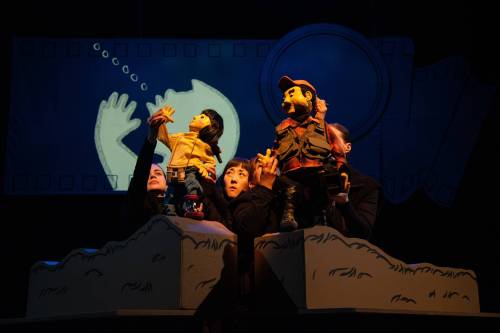 CHELSEY STUYT PHOTO
                                Otosan is a semi-autobiographical production featuring wild and lifelike puppets.