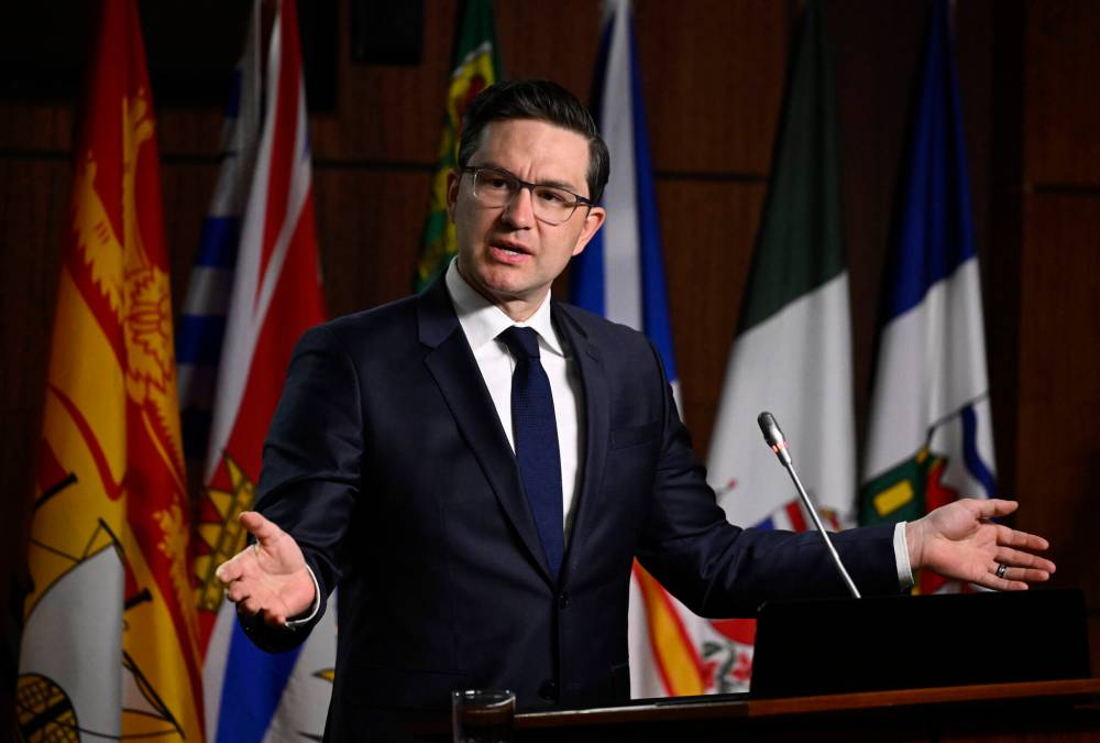 JUSTIN TANG / THE CANADIAN PRESS FILES
Conservative Leader Pierre Poilievre’s refusal to soften his image or broaden his appeal has cost him dearly, writes Tom Brodbeck.