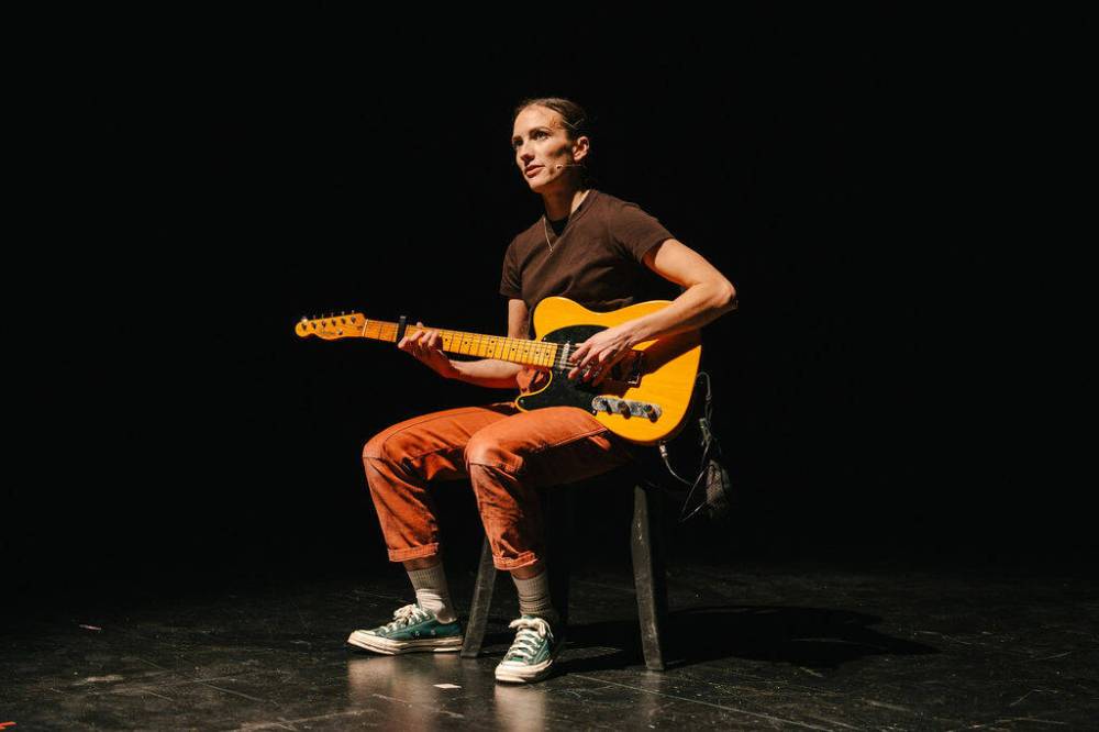 CHANTALE V PHOTO
Julie Nolke brings Dying on the Outside, her new sketch comedy show, to the Park Theatre on Wednesday.