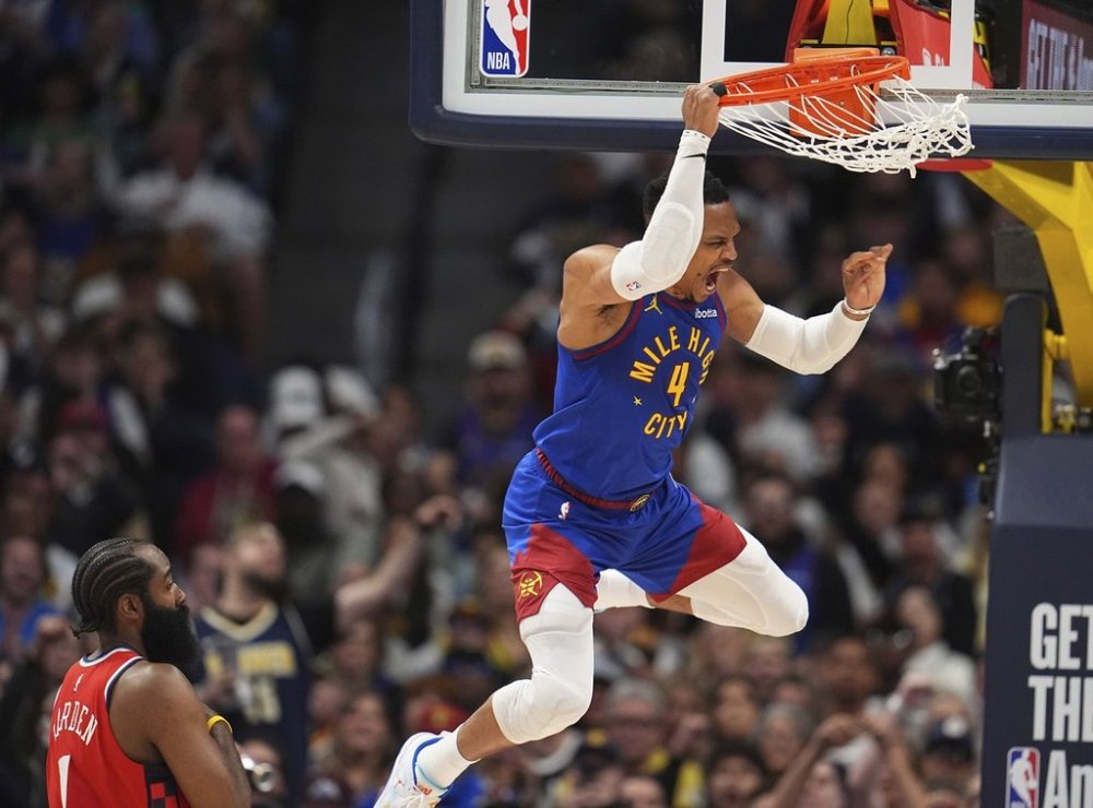 Nuggets guard Russell Westbrook available to play in Game 5 of 1st-round  series with Clippers – Winnipeg Free Press
