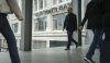 Pedestrians pass the Hudson's Bay store in downtown Calgary, Alta., Thursday, March 20, 2025. THE CANADIAN PRESS/Jeff McIntosh