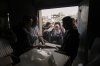 Palestinians receive humanitarian aid distributed by UNRWA, the U.N. agency helping Palestinian refugees in Jabaliya, Gaza Strip on Wednesday, April 9, 2025. (AP Photo/Jehad Alshrafi)