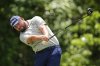 Andrew Novak hits of the 5th tee during the final round of the PGA Zurich Classic golf tournament at TPC Louisiana in Avondale, La., Sunday, April 27, 2025. (AP Photo/Gerald Herbert)