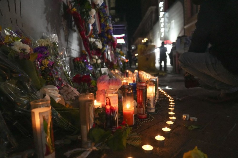 Flowers and votive candles line a memorial for the victims of a deadly truck attack on New Year's Day in New Orleans, Friday, Jan. 3, 2025. A car-ramming at a Vancouver street festival being staged by the city's Filipino community is the latest in a spate of horrific incidents where vehicles were used as weapons. THE CANADIAN PRESS/AP-Gerald Herbert
