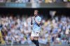 Manchester City's Kevin De Bruyne leaves the pitch after being substitute during the English Premier League soccer match between Manchester City and Crystal Palace at the Etihad stadium in Manchester, England, Saturday, April 12, 2025. (AP Photo/Dave Thompson)