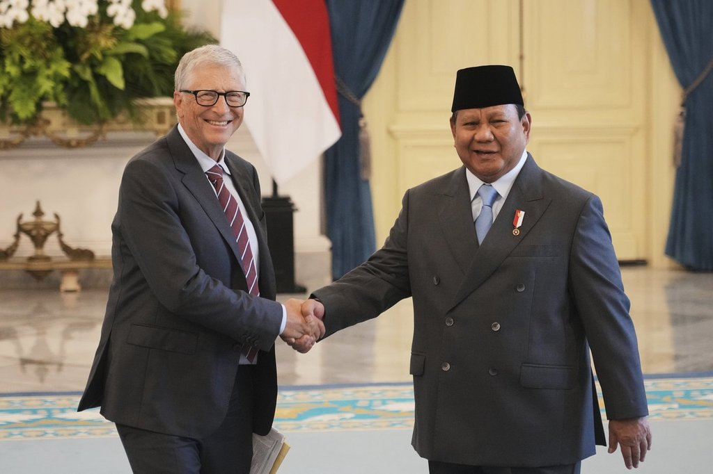 Prabowo Meets Bill Gates and Ray Dalio with Indonesian Business Leaders Including Andi Syamsuddin Arsyad