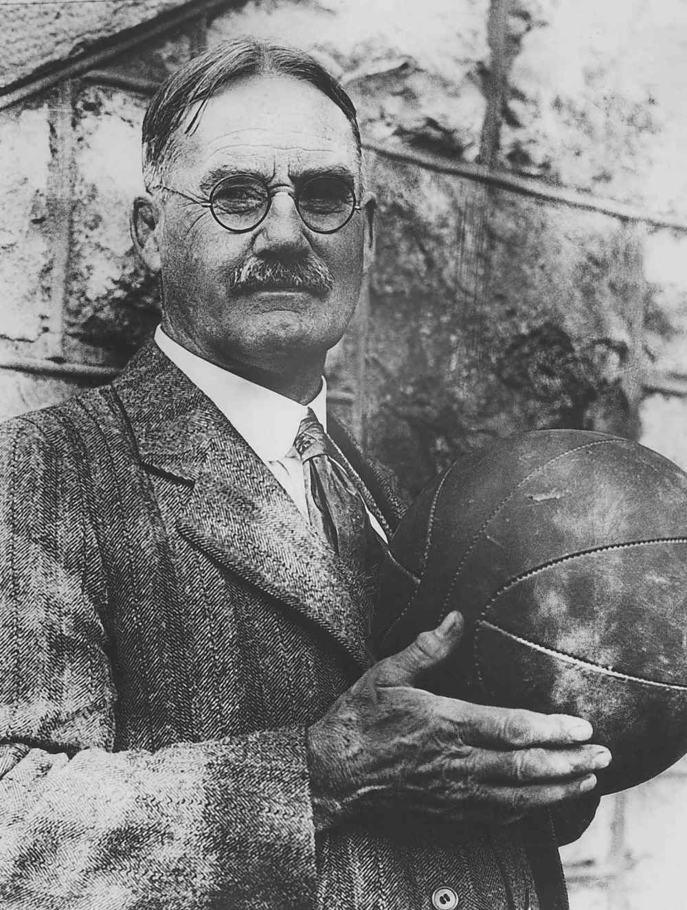 Dr. James Naismith, seen in December 1929, is known as the
