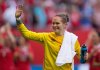 Veteran Canadian goalkeeper Erin McLeod has signed with the NWSL's Orlando Pride. Canada goalkeeper Erin McLeod waves to fans after defeating Switzerland 1-0 during the FIFA Women's World Cup round of 16 soccer action in Vancouver, B.C., Sunday, June 21, 2015. THE CANADIAN PRESS/Darryl Dyck