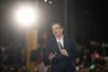 Conservative Party Leader Pierre Poilievre speaks at a rally during a campaign stop in Edmonton on April 7, 2025. The party leaders are on the campaign trail making promises to Canadian voters, who will go to the polls on April 28. THE CANADIAN PRESS/Jason Franson