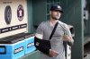 FILE - Houston Astros pitcher Lance McCullers Jr. waits to talk with the media Saturday, June 17, 2023, in Houston, after surgery on his pitching arm earlier in the week. (AP Photo/David J. Phillip, File)