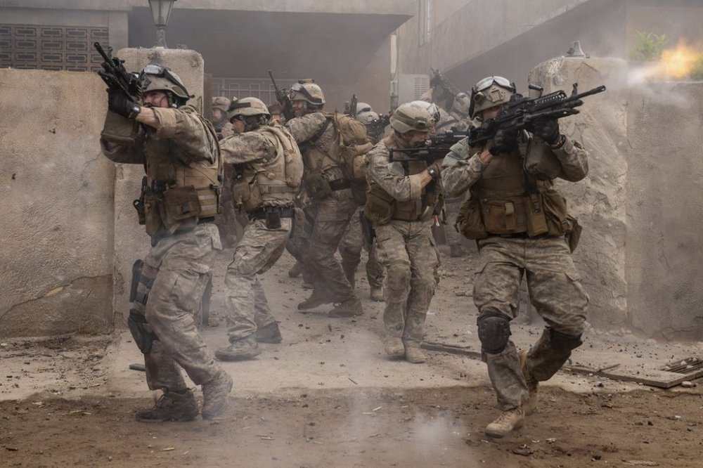 This image released by A24 shows a scene from