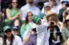 Jordan Spieth's son Sammy swings a club during the par-3 contest at the Masters golf tournament, Wednesday, April 9, 2025, in Augusta, Ga. (AP Photo/George Walker IV)