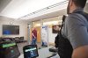 Members of the security team at London Health Sciences Centre demonstrate the new AI weapons detection system for the emergency department in this undated handout photo. THE CANADIAN PRESS/HO, London Health Sciences Centre *MANDATORY CREDIT*