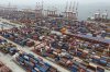 FILE - Shipping containers are seen ready for transport at the Guangzhou Port in the Nansha district in southern China's Guangdong province, April 17, 2025. (AP Photo/Ng Han Guan, File)