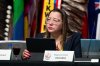 Assembly of First Nations National Chief Cindy Woodhouse Nepinak is seen during the first day of the AFN Special Chiefs Assembly (SCA) in Ottawa, Tuesday, Dec. 3, 2024. THE CANADIAN PRESS/Spencer Colby