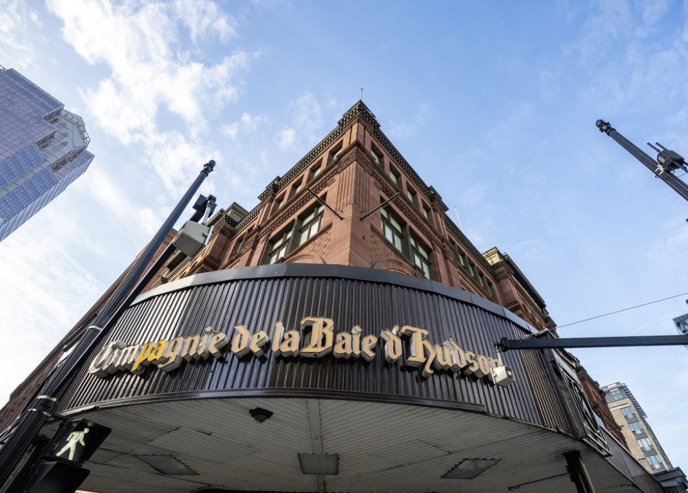 The Hudson's Bay department store is seen in downtown Montreal on Monday, March 17, 2025. THE CANADIAN PRESS/Christinne Muschi