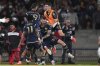 Tristan Blackmon of the Vancouver Whitecaps (33) is congratulated after scoring his side's second goal against Mexico's Pumas during a CONCACAF Champions Cup second leg quarterfinal soccer match in Mexico City on April 9, 2025. (AP Photo/Eduardo Verdugo)