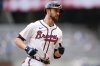 Atlanta Braves outfielder Eli White (36) rounds the bases after hitting a three-run homer against the St. Louis Cardinals in the eighth inning of a baseball game, Wednesday, April 23, 2025, in Atlanta. (AP Photo/Mike Stewart)