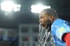 Toronto Blue Jays' Vladimir Guerrero Jr. reacts after being doused by teammates following their win over the Boston Red Sox in  MLB baseball action in Toronto on Thursday May 1, 2025. THE CANADIAN PRESS/Chris Young