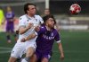Pacific FC's Dario Zanatta, right, tries to get past Vancouver FC's Aidan O'Connor during first half Canadian Championship preliminary round soccer action in Langford, B.C., on Tuesday, May 6, 2025. THE CANADIAN PRESS/Chad Hipolito