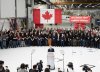 Liberal Leader Mark Carney, shown here campaigning at a Bombardier aircraft plant on April 14, replaced former Prime Minister Justin Trudeau in March and has since rallied Canadians together after threats by U.S. President Donald Trump of tariffs and even annexing Canada to make it the “51st state” of the U.S. 
(Photo by Christinne Muschi/The Canadian Press - The use of this image for editorial purposes is permitted and free of charge provided that all conditions of use are complied with. Publication must use image credits.)