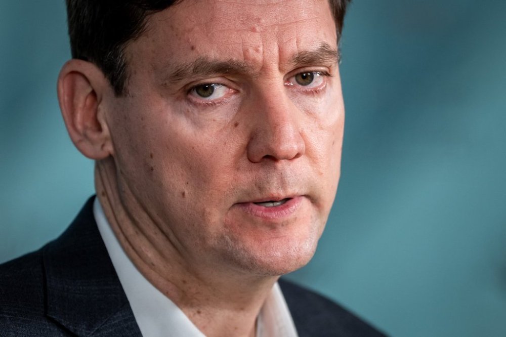 B.C. Premier David Eby speaks during a news conference in Vancouver, on Tuesday, January 7, 2025. THE CANADIAN PRESS/Ethan Cairns