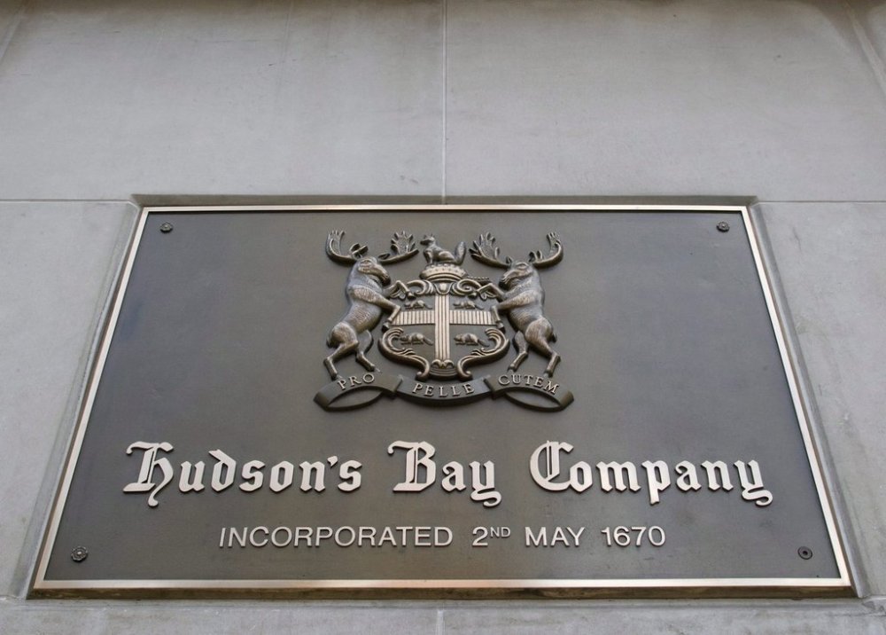The Hudson's Bay Co. sign in downtown Toronto, Wednesday July 16, 2008. THE CANADIAN PRESS/Adrian Wyld