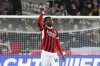 AC Milan's Rafael Leao celebrates scoring during the Serie A soccer match between Udinese and Milan at the Bluenergy Stadium in Udine, Italy, Friday April 11, 2025. (Andrea Bressanutti/LaPresse via AP)