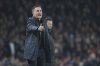 FILE - Dinamo Zagreb's head coach Fabio Cannavaro yells during the Champions League soccer match between Arsenal and Dinamo Zagreb at the Emirates stadium in London, on Jan. 22, 2025. (AP Photo/Kin Cheung, File)