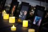JOHN WOODS / FREE PRESS
People attend a memorial vigil for people murdered at the Lapu-Lapu festival in Vancouver on the weekend at the Philippine Canadian Cultural Centre of Manitoba Tuesday, April 29, 2025. 

Reporter: aaron