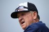 FILE - Detroit Tigers coach Gene Lamont gives instruction during a spring training baseball workout in Lakeland, Fla., Tuesday, Feb. 24, 2015. (AP Photo/Gene J. Puskar, File)