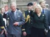 Prince Charles and his wife Camilla wave as they arrive at Queen's Park as the royal couple celebrate the 60th Queen's Diamond Jubilee anniversary in Toronto on Tuesday, May 22, 2012. THE CANADIAN PRESS/Nathan Denette