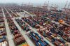 FILE - Shipping containers are seen ready for transport at the Guangzhou Port in the Nansha district in southern China's Guangdong province on Thursday, April 17, 2025. (AP Photo/Ng Han Guan)