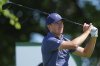 Jordan Spieth watches his tee shot on the second hole during the final round of the CJ Cup Byron Nelson golf tournament in McKinney, Texas, Sunday, May 4, 2025. (AP Photo/LM Otero)