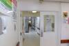 photos by Brett Nicholls / Free Press
                                This hallway leads to the three clinical rooms in the facility.