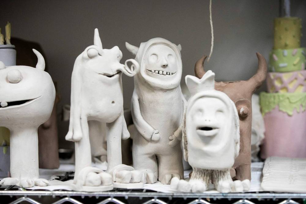 MIKAELA MACKENZIE / FREE PRESS
Shellrude’s latest endeavour features a unique army of monsters.