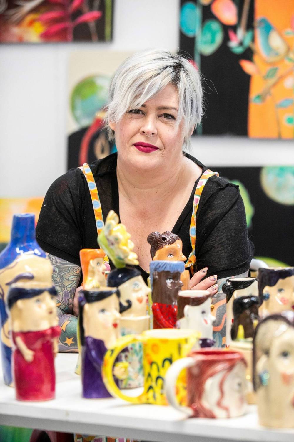 MIKAELA MACKENZIE / FREE PRESS
In the last 10 years, Kathleen Shellrude has carved out and moulded a unique place in the city’s art scene.