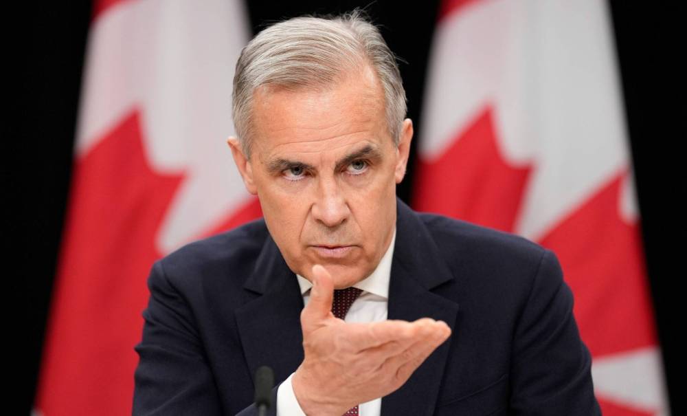 Prime Minister Mark Carney speaks during a news conference in Ottawa, Friday, May 2, 2025. THE CANADIAN PRESS/Adrian Wyld