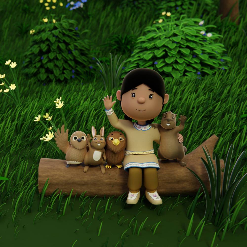 SUPPLIED
From left: Pterry the ptarmigan, Romper the rabbit, Ira the eaglet, Flies with Eagles and Emiree the baby beaver