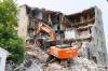 MIKE DEAL / FREE PRESS FILES
                                Demolition of the five-storey warehouse at 579 McDermot Avenue in July, 2024.